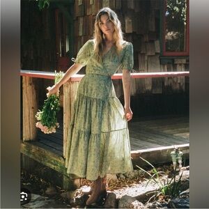 Christy Dawn Buck Floral Augusta Maxi Dress